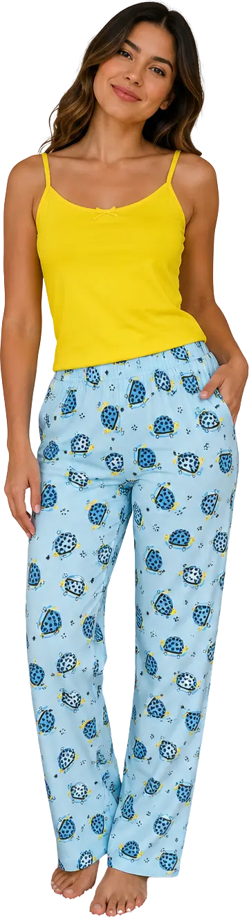 Pijama Pantalón + blusa de tiras talla S-M – Vamope Distribuidora