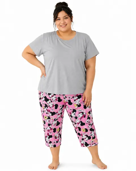 Pijama Capri + camisa manga talla L-XL – Vamope Distribuidora