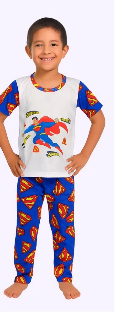 Pijama Pantalón + camiseta niño talla 2/4, 6/8, 10/12, 14/16 – Vamope Distribuidora
