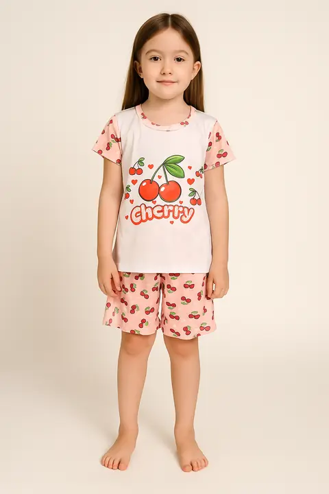 Pijama Short + camiseta niña talla 2/4, 6/8, 10/12, 14/16 – Vamope Distribuidora