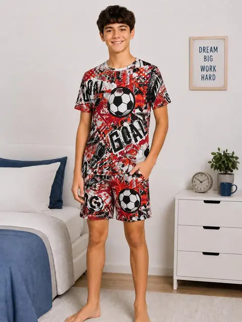 Pijama Short + camiseta niño talla XS junior – Vamope Distribuidora