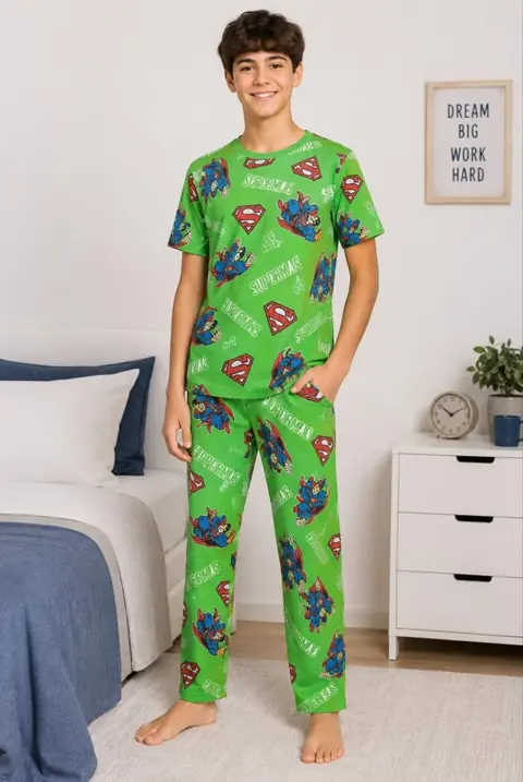 Pijama Pantalón + camiseta niño talla XS junior – Vamope Distribuidora